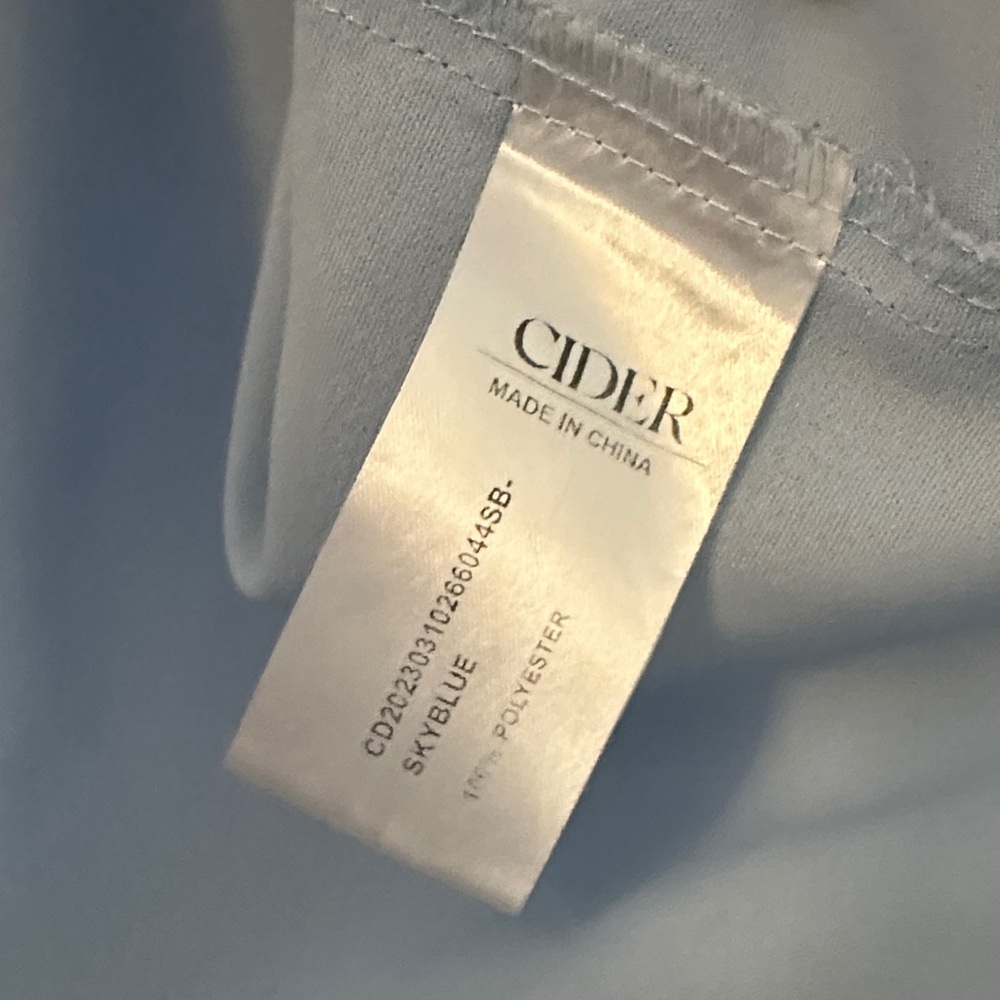 Cider Sky Blue Casual Shirt - Picture 3 of 6